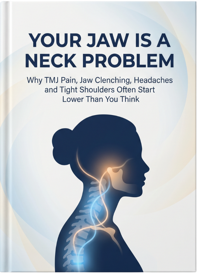 your jaw is a neck problem