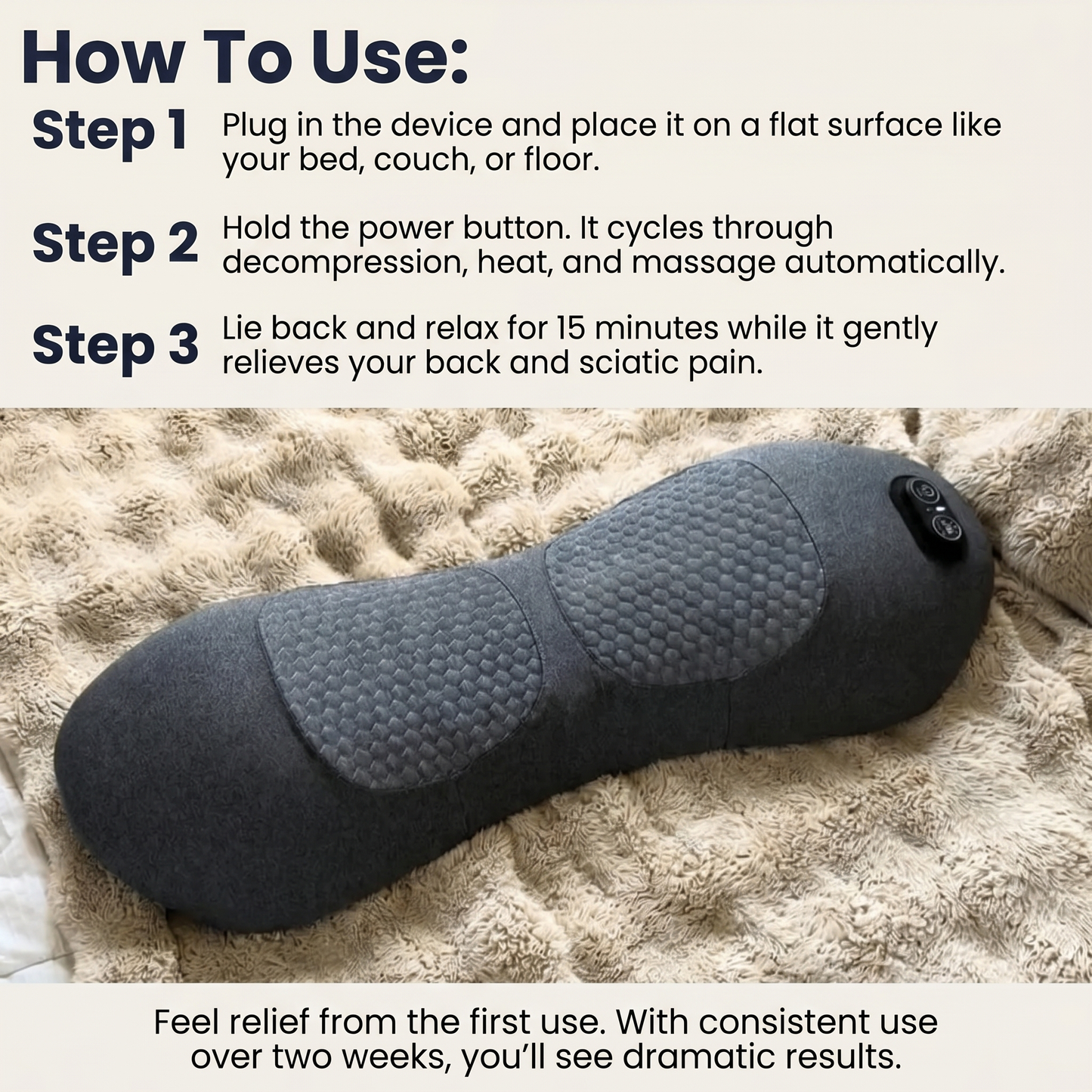 SpineTrac "Dynamic Decompression" Massager