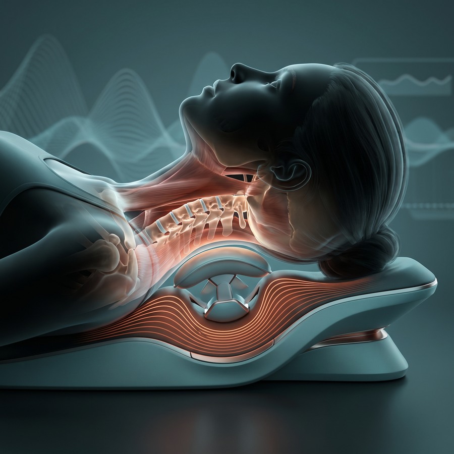 NeuroMelt Restores Your 42-Degree Curve While You Lie There and Relax